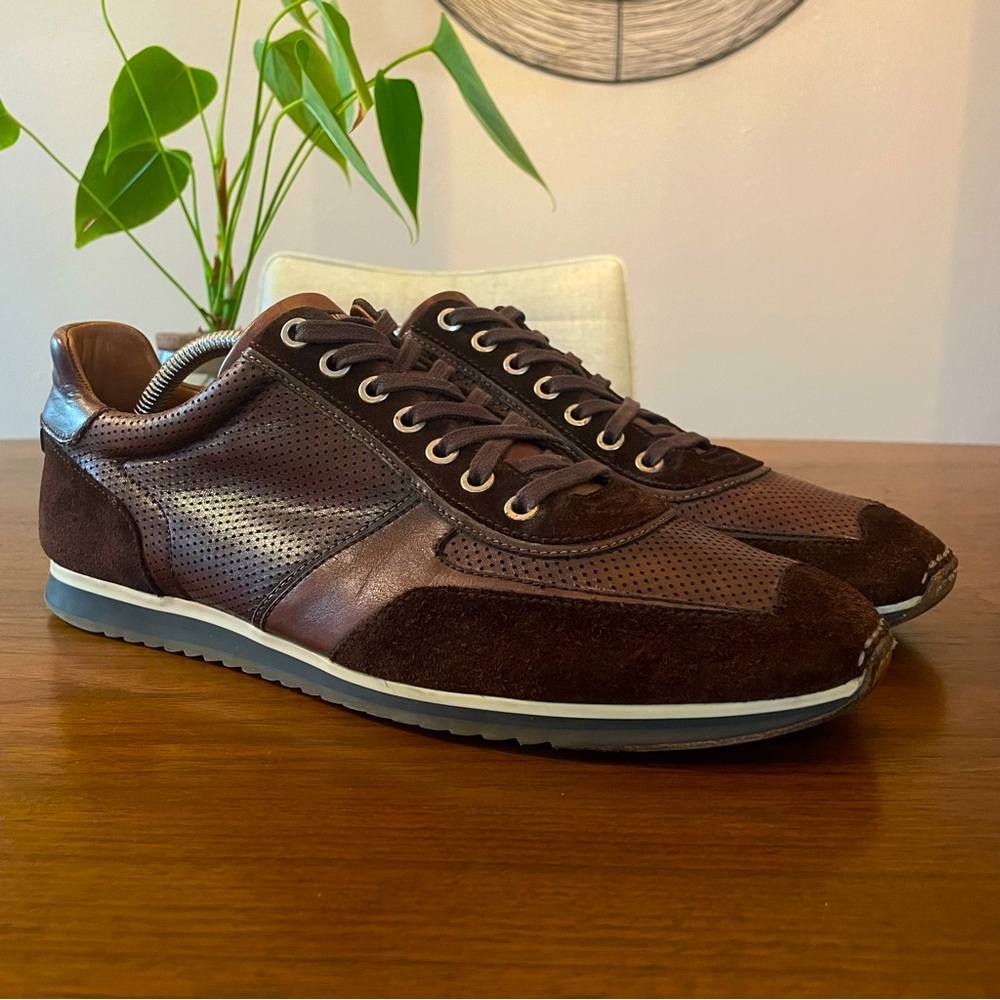 Magnanni | Serano | Men’s Sneakers | Brown Leather/Suede